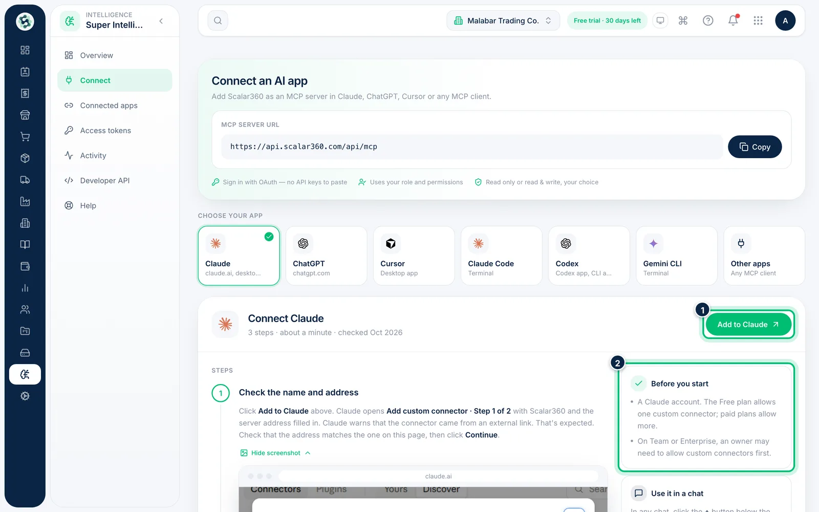 Scalar360 screen: Check what you need first
