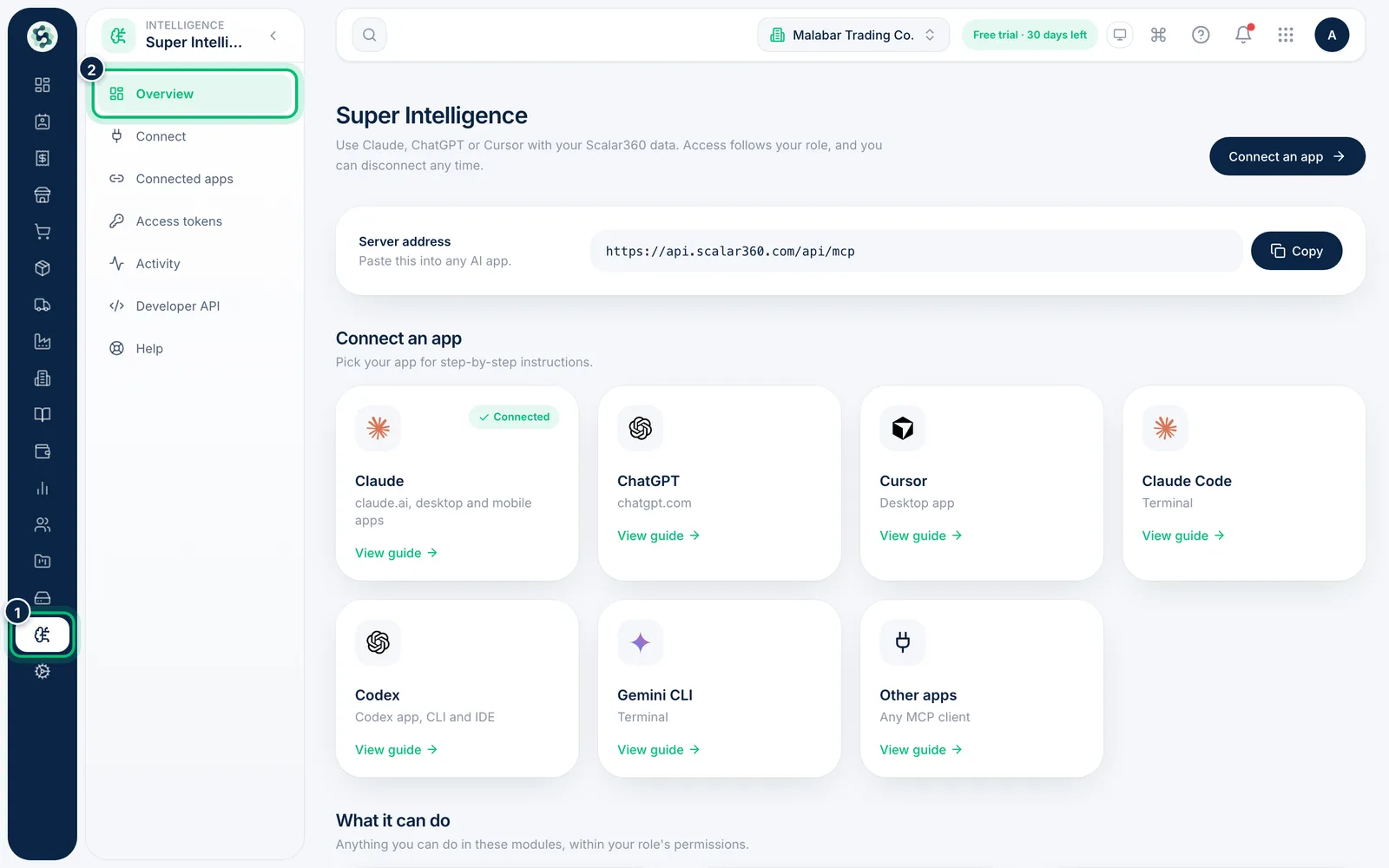 Scalar360 screen: Open Super Intelligence